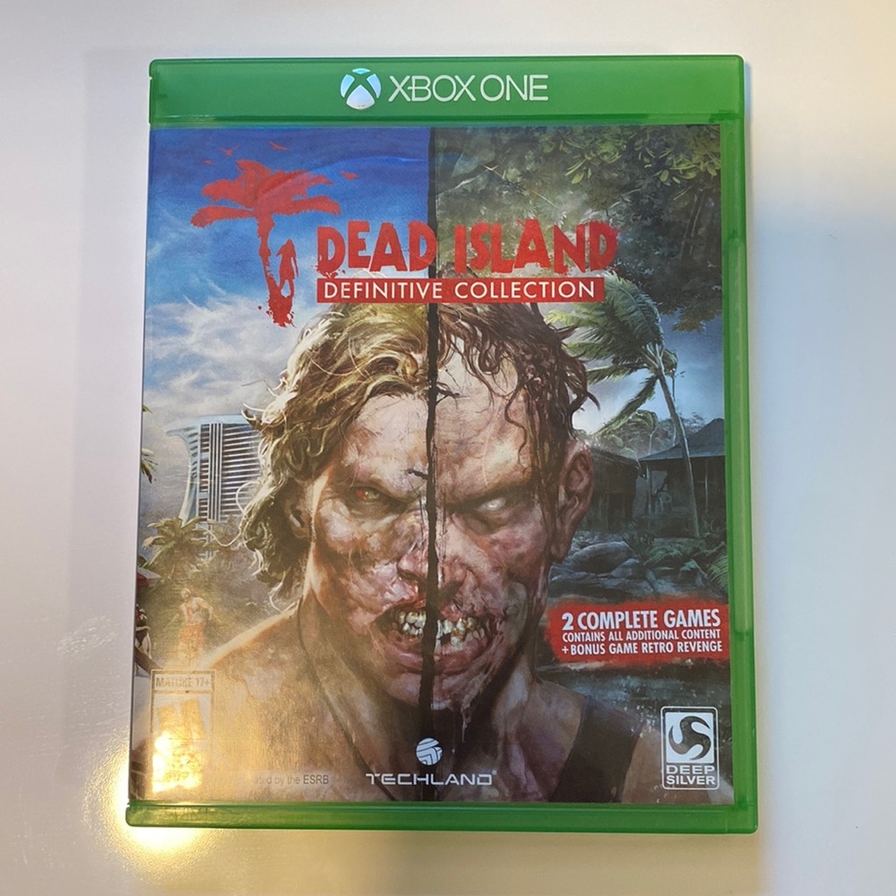 Dead Island disk for Xbox one